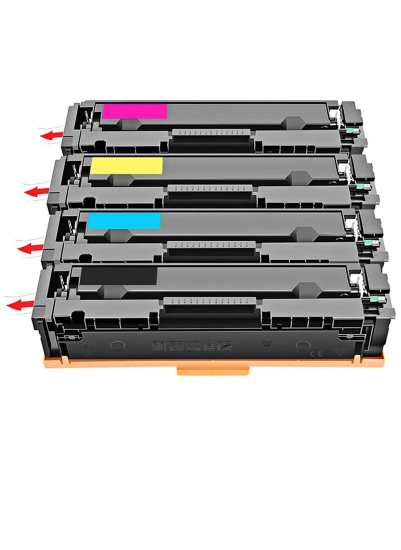 ALL COLOR 207A Compatible for HP Toner Cartridge W2210A W2211A W2212A W2213A Toner, Work for Color Pro M255dw M255nw MFP M282nw M283 Series Printers, 1 Set (with Chip)  - Image 4