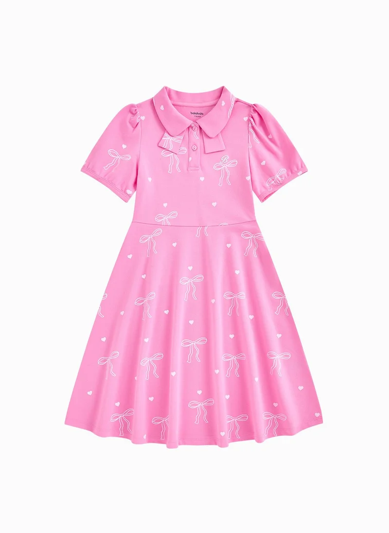 بالابالا Kids Girl Knitted One-Piece Dress