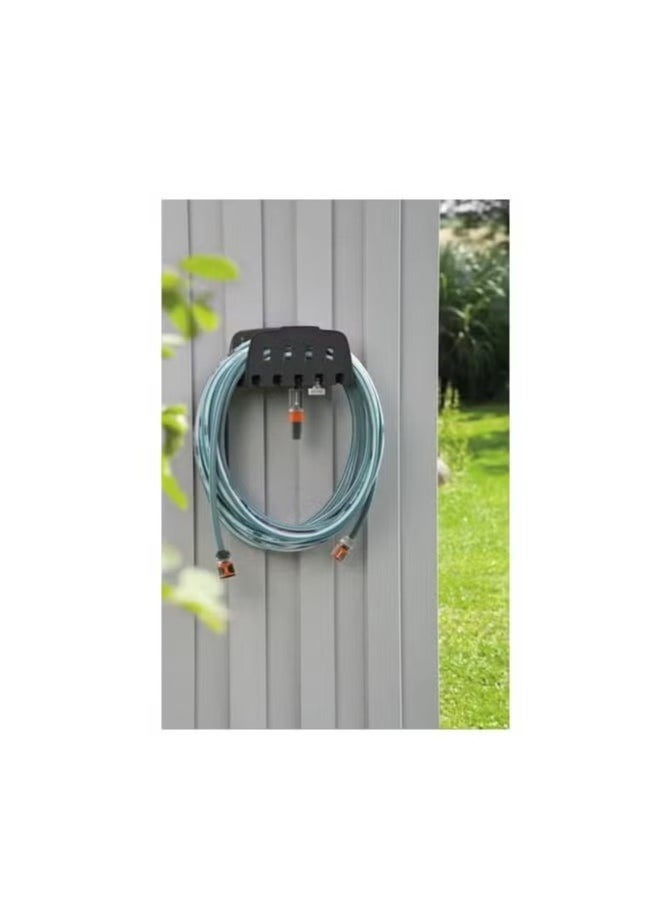 GARDENA Heavy Duty Wall Mounted Garden Hose Holder with Sturdy Bracket for Tangle Free Storage and Easy Access  - Image 4