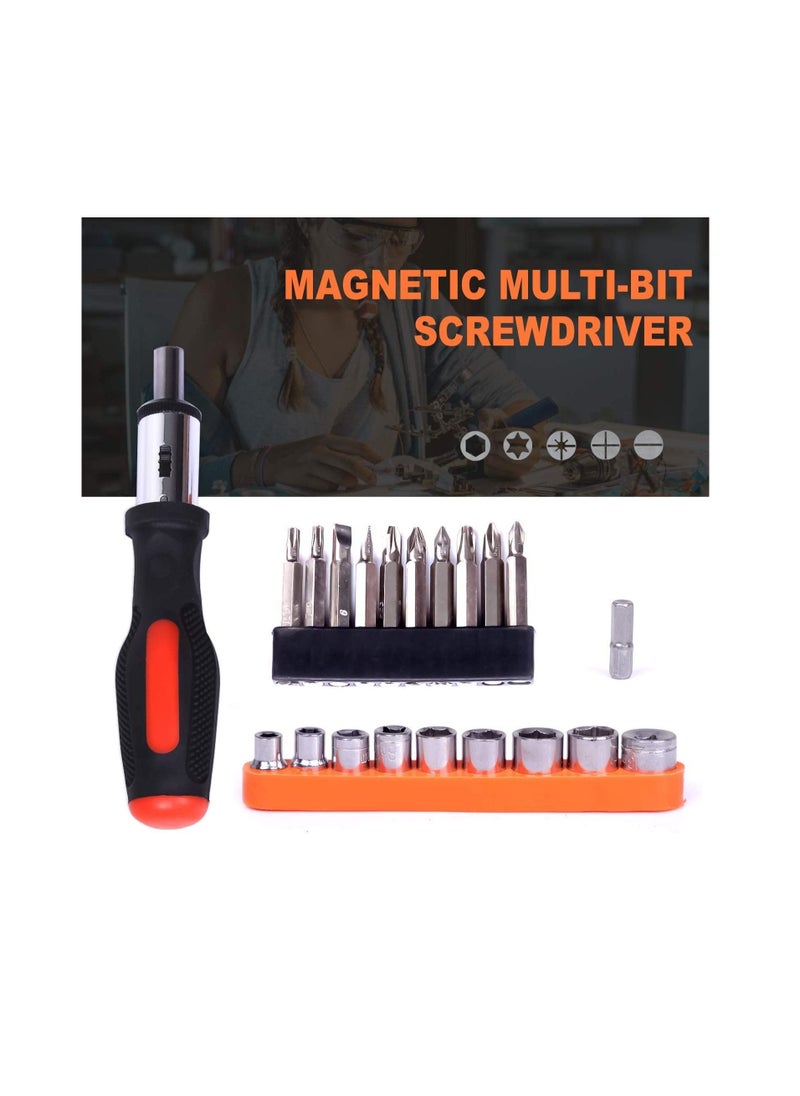 XiuWoo Liduo 36 Pieces  Home Repair Tool Set With Drilling Machine Daily Maintenance And DIY Storage Case  - Image 3