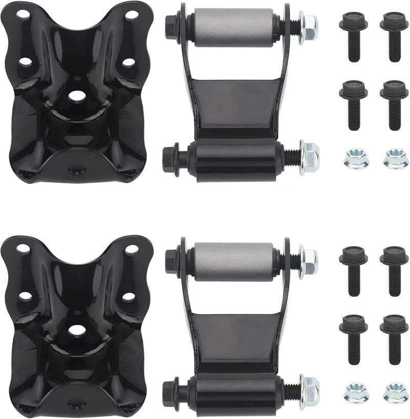 USTAR Rear Leaf Spring Shackle Hanger Bracket Kit for Ford Ranger and Mazda Models - Image 1