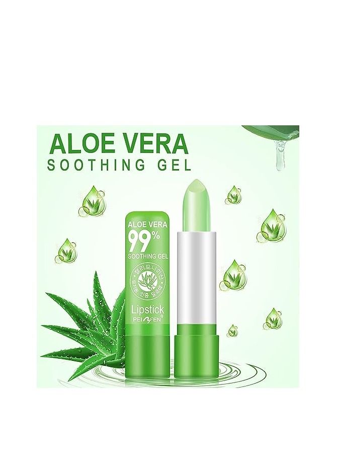 ORiTi ORiTi 3PCS Aloe Vera Lipstick,Long Lasting Nutritious Color Changing Lip Balm  - Image 5