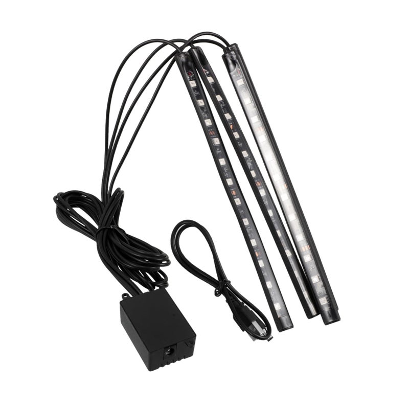 Car Interior LED Strip Lights USB Powered Color Changing Sound Activated Ambient Lighting - Image 2