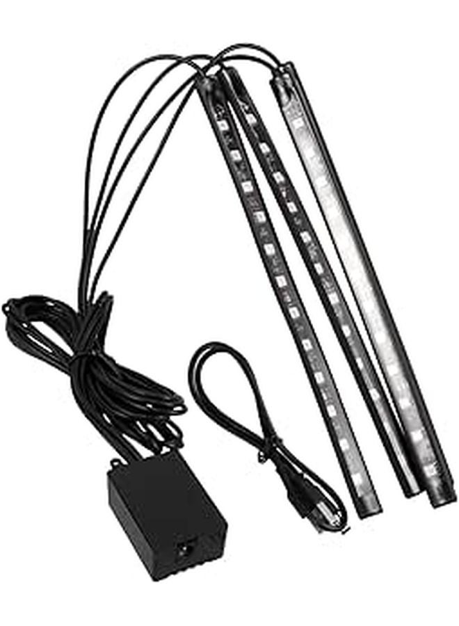 Car Interior LED Strip Lights USB Powered Color Changing Sound Activated Ambient Lighting - Image 1
