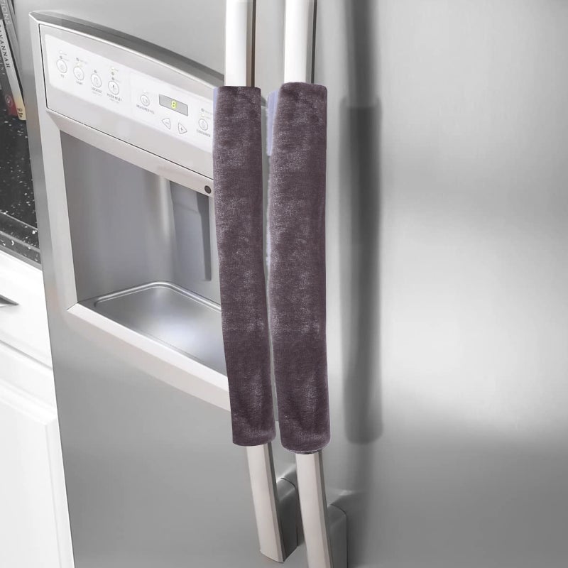 Refrigerator Door Handle Covers, Anti-Skid Kitchen Appliance Grips, Stylish Design - Image 5