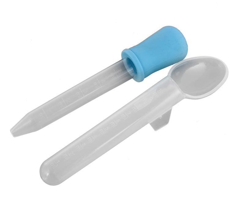 Mummamia Sterilisable Baby Medicine Feeder Set, Graduated Dropper with Small Stem Spoon - Image 2