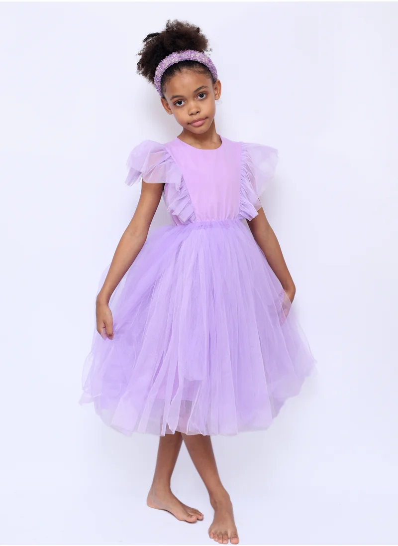D'Daniela Natalya dress Light Purple Net