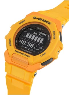 G-SHOCK Digital Black Dial Yellow Resin Band Men's Watch GBD-300-9D  - Image 2
