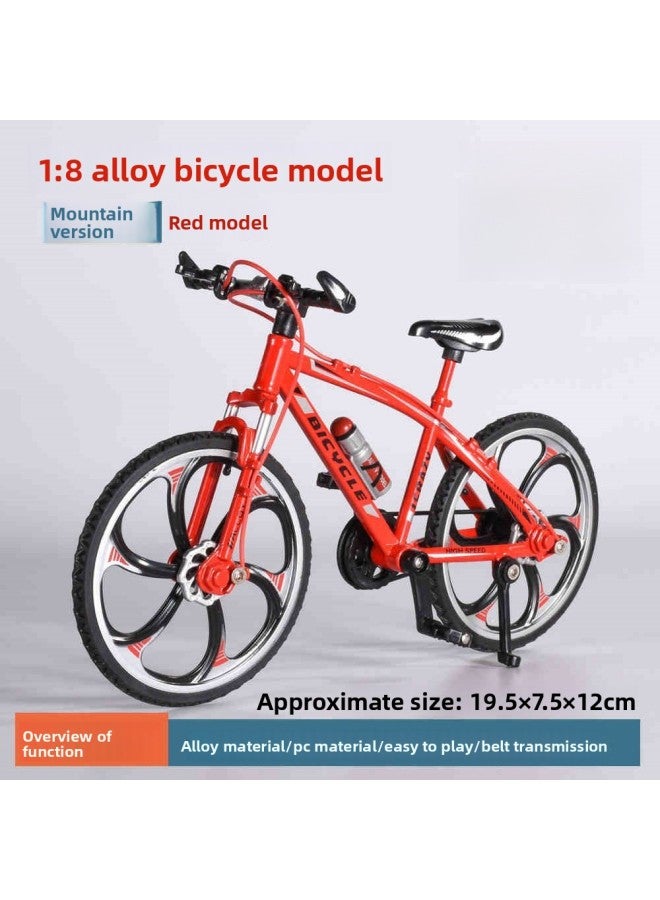 Cross-border Alloy Simulation 28 Bar Mini Road Bike Model Mountain Bike Ornaments Racing Bike Gifts 
