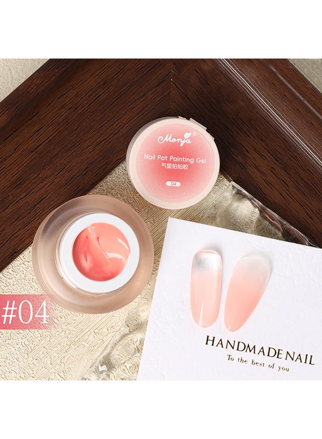 مونچا جِل طلاء الأظافر نايل بات، مجموعة طلاء أظافر جِل أومبري مع 20 إسفنجة وقلم مسك، جِل طلاء أظافر بتقنية UV LED، مجموعة فن أظافر متدرجة الألوان ومتصلة بالهالة تدوم طويلاً للمبتدئين، للاستخدام المنزلي والصالونات #04 - Image 2