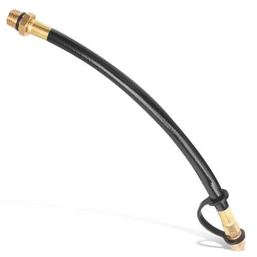 LIZEWEI 510440902 Engine Flex Drain Hose Compatible With Kawasaki FH FR FS FT FX Engine Models Also for Kubota Z412 Z122R Replace 510440902 1 - Image 1