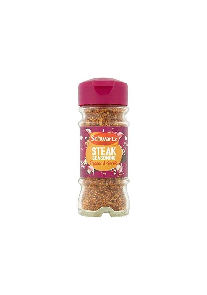 Schwartz Perfect Shake Steak Seasoning with Pepper & Garlic - 46g Jar