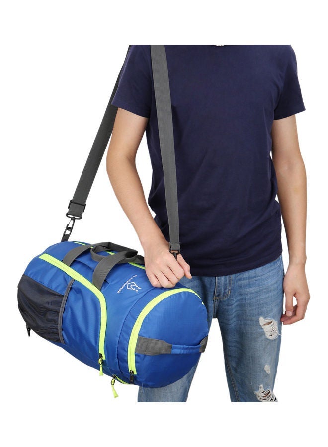 NIBEMINENT Lightweight Packable Gym Sports Duffel Bag Outdoor Camping Hiking Travel Foldable Backpack Shoulder Handbag 26*3*26cm  - Image 5