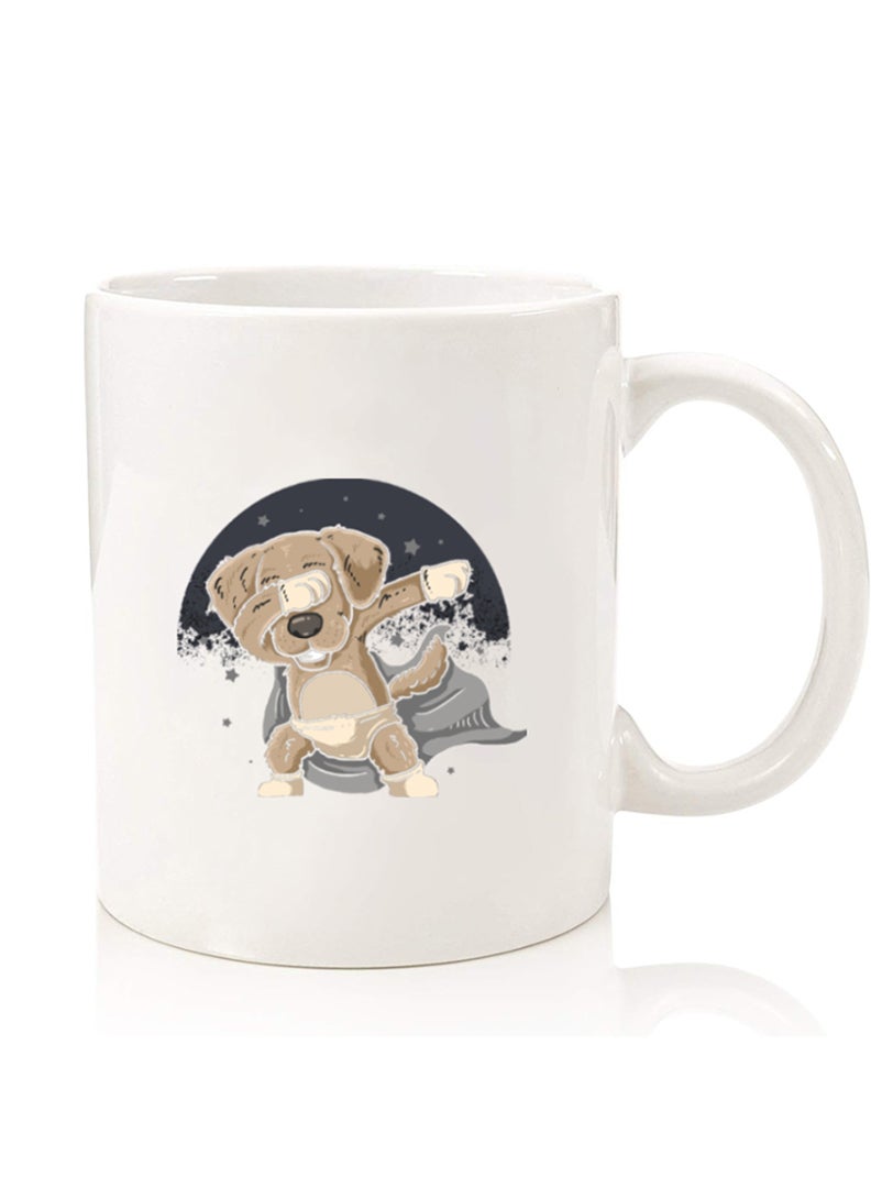 Theodor Premium Quality Two Sided Printed Coffee Mug Tea Cup For Home Office, Kids Men Women dab dog - Image 1