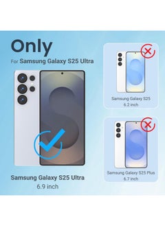 Houmt Samsung Galaxy S25 Ultra Magsafe Case Support Wireless Charging Slim Thin Magnetic Cover Anti Scratch Shockproof Hard Transparent Phone Case Compatible with Samsung Gakaxy S25 Ultra 6.8 Inch  - Image 2