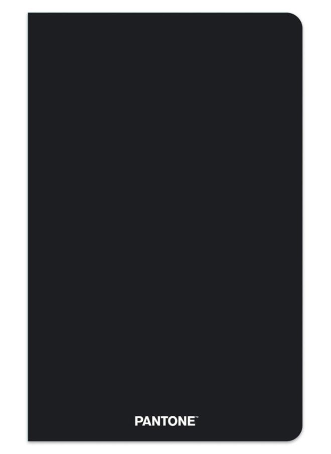 Pantone Official Black 5.25 X 8.25 Inch Lined Compact Journal Non-Dated  - Image 1