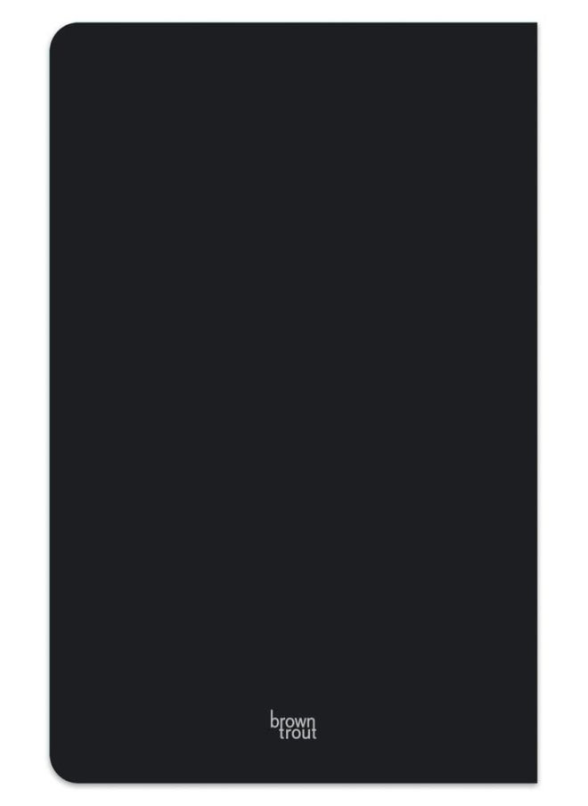 Pantone Official Black 5.25 X 8.25 Inch Lined Compact Journal Non-Dated  - Image 2