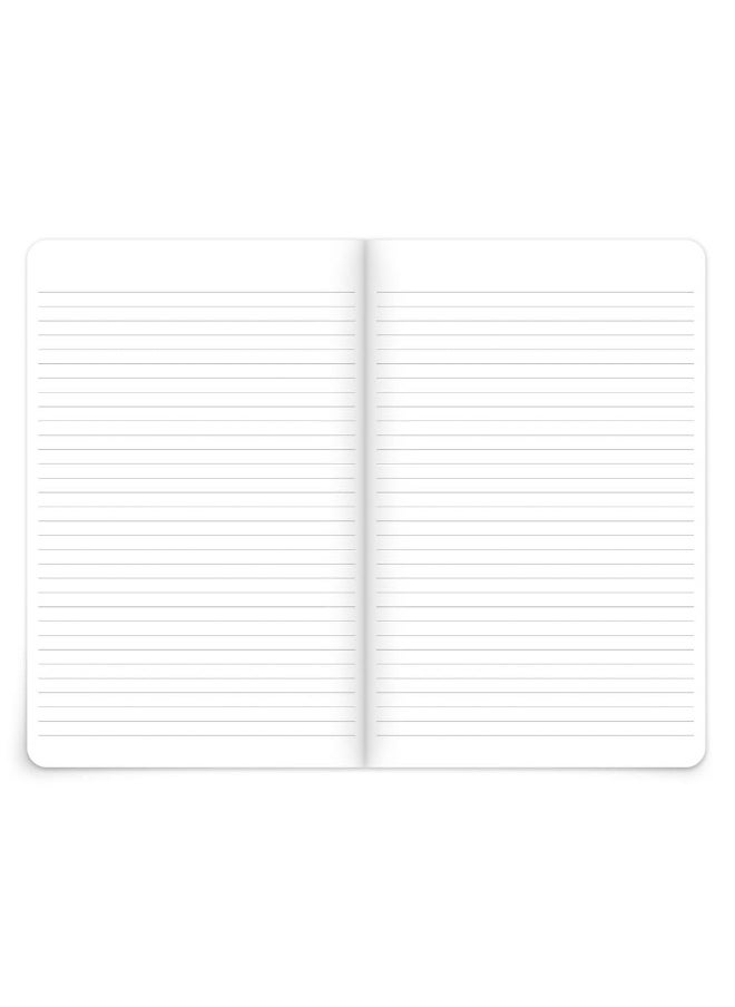 Pantone Official Black 5.25 X 8.25 Inch Lined Compact Journal Non-Dated  - Image 3