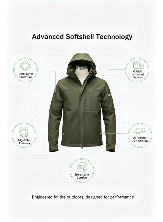 معطف تكتيكي في الهواء الطلق - Image 5