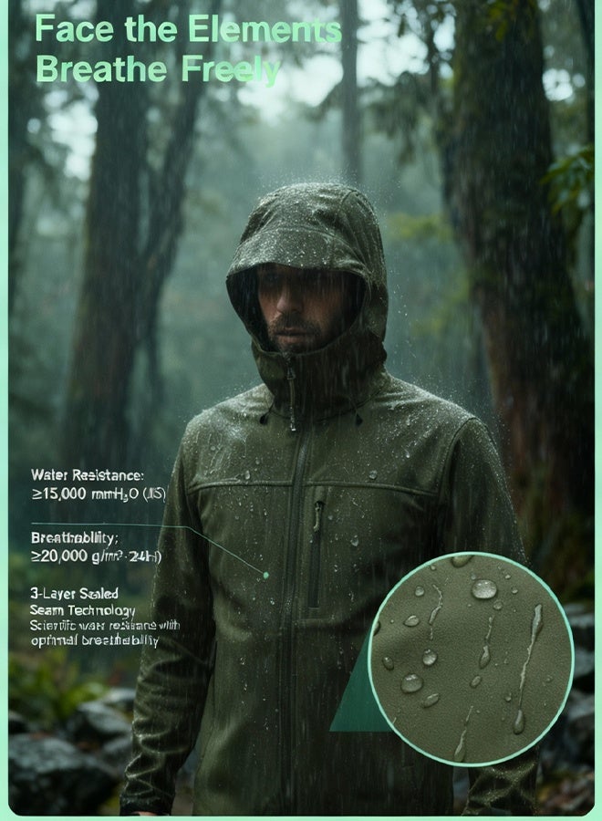 معطف تكتيكي في الهواء الطلق - Image 2