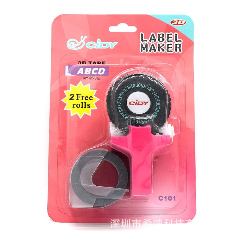 Douyin'S Same Mini Manual Printer Xidi C101 Label Embossed Tape Printer Hand Account Small - Image 5