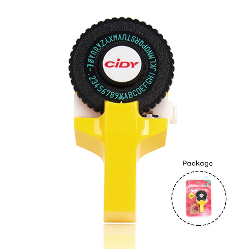 Douyin'S Same Mini Manual Printer Xidi C101 Label Embossed Tape Printer Hand Account Small - Image 4