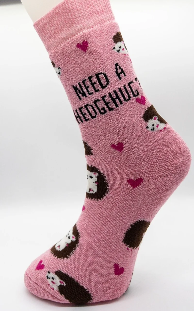 سيهو سوكس Ciho Daily 6 Pairs Women's Full Towel Soft Fun Patterns Winter Socks