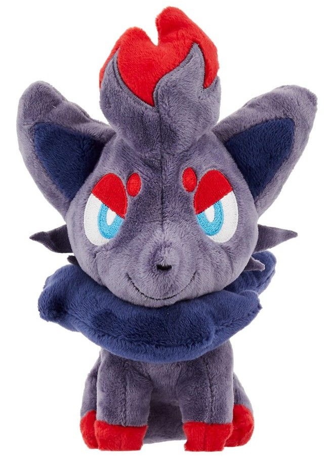 Sanei Pokemon All Star Collection Zorua Stuffed Plush Toy, 7"  - Image 2