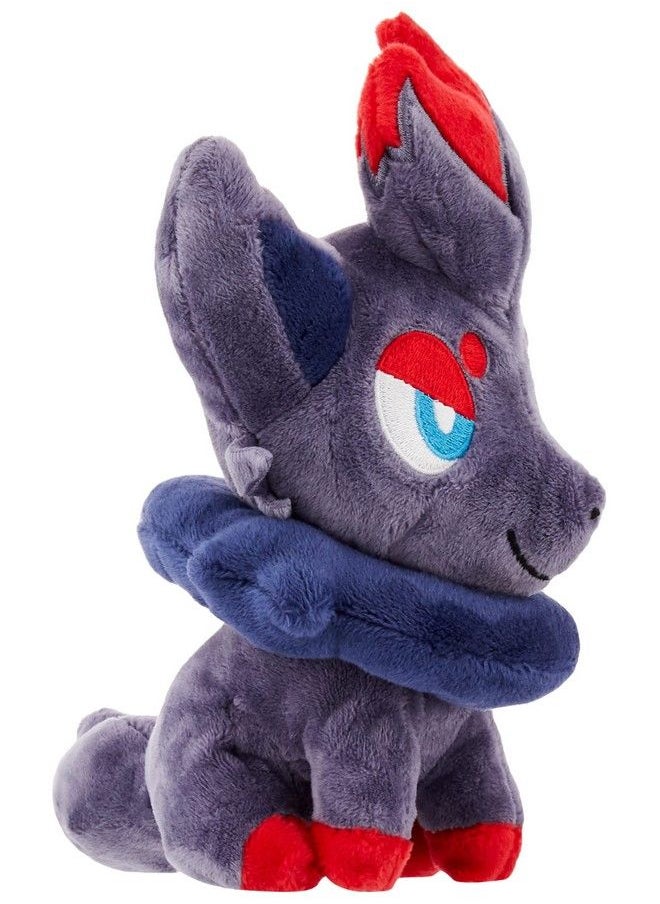 Sanei Pokemon All Star Collection Zorua Stuffed Plush Toy, 7"  - Image 3