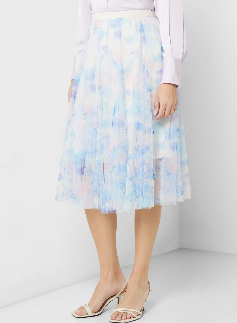 Khizana Printed Skirt