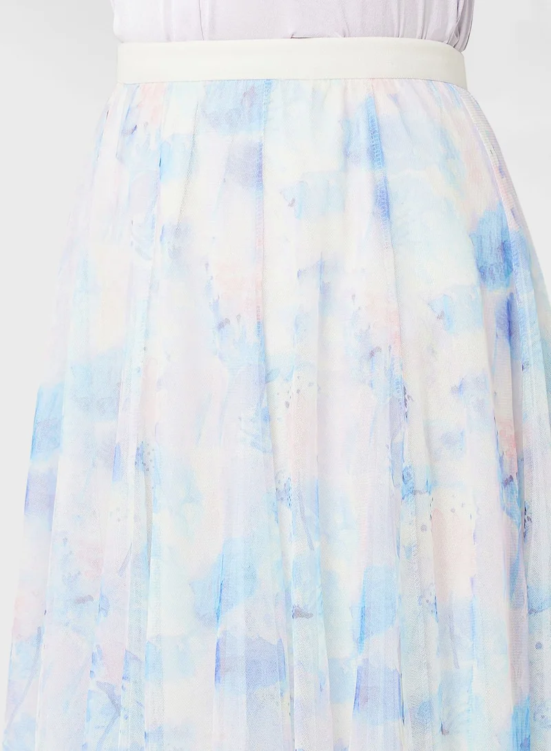 Khizana Printed Skirt