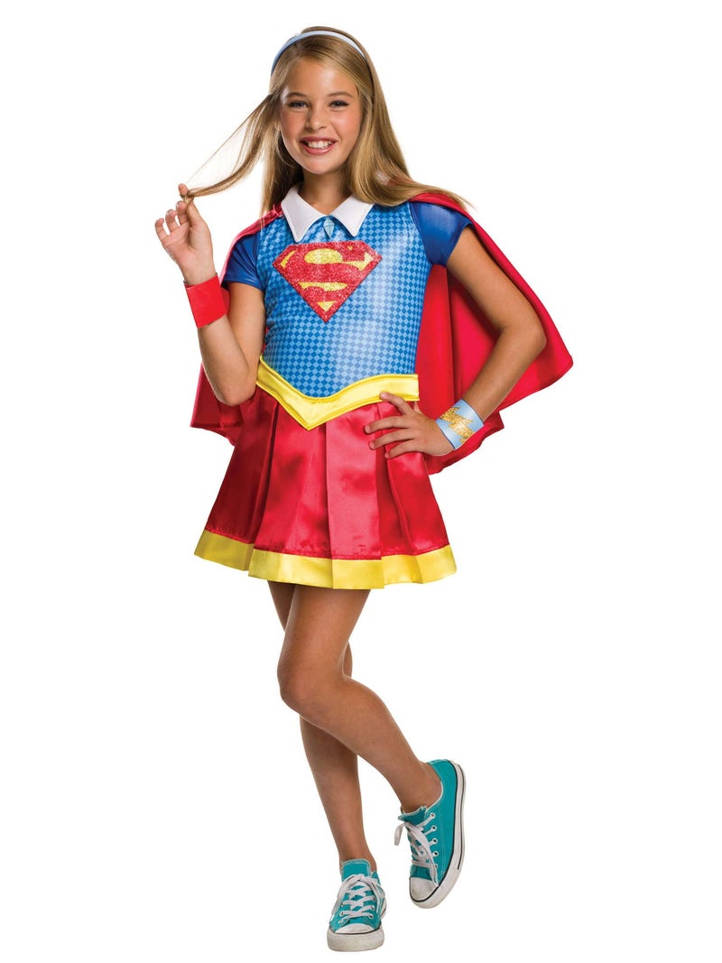 Rubies DC Superhero Girls: Supergirl Costume for Kids by Rubies, Girl's Large - Image 4