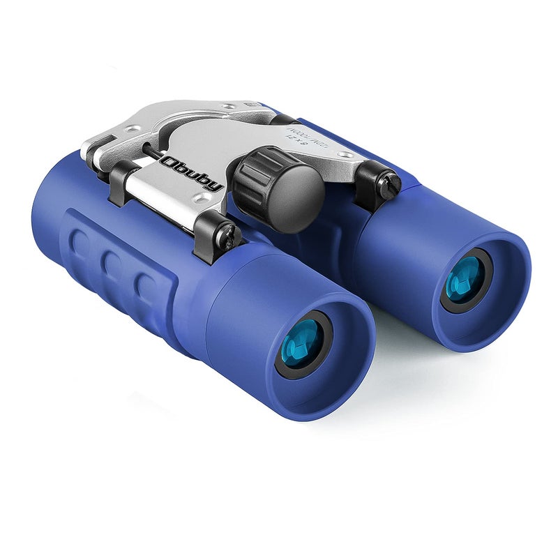 Obuby Real Binoculars for Kids Gifts for 312 Years Boys Girls 8x21 HighResolution Optics Mini Compact Binocular Toys Shockproof Folding Small Telescope for Bird WatchingTravel Camping Blue - Image 2