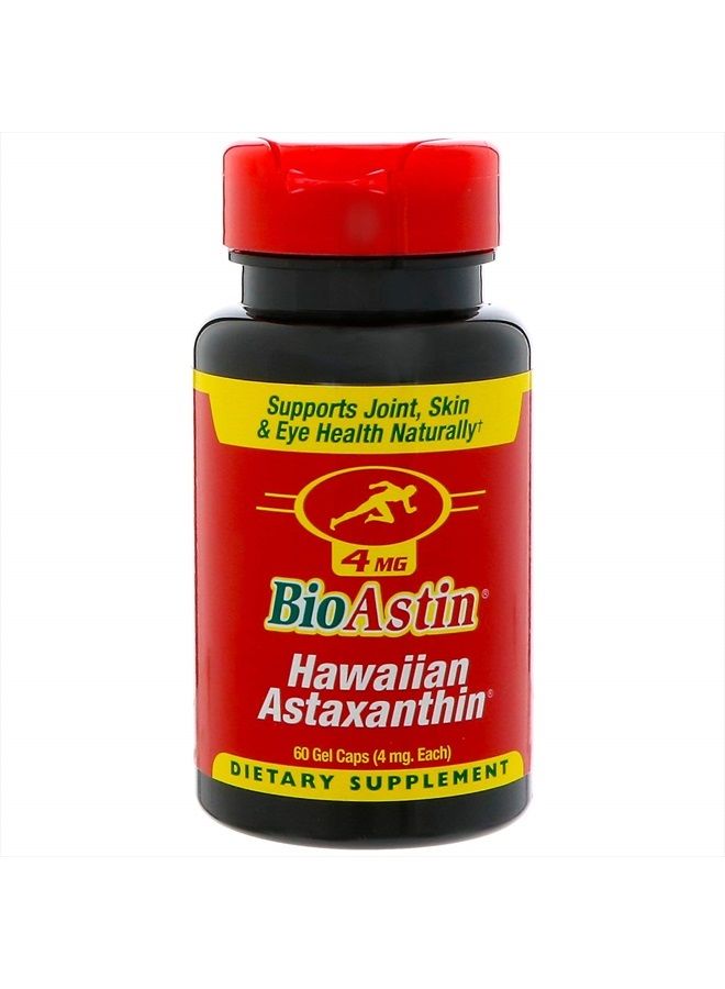 Hawaiian Astaxanthin Antioxidant 4 MG (60 Gel Capsules)