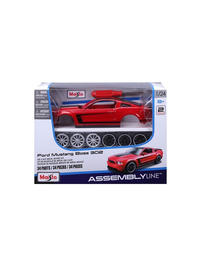 توبار سيارة فورد موستانج بوس 302 موديل 2012 مصبوبة بمقياس 1:24 من مايستو (قد تختلف الألوان)، صغيرة - Image 3
