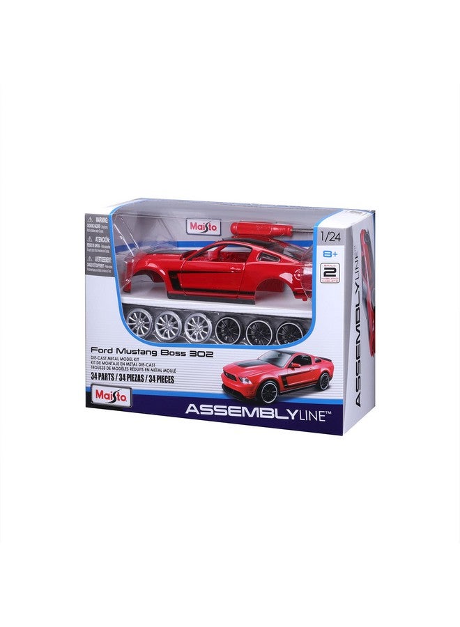 توبار سيارة فورد موستانج بوس 302 موديل 2012 مصبوبة بمقياس 1:24 من مايستو (قد تختلف الألوان)، صغيرة - Image 5
