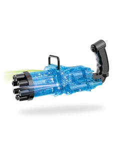Little Story 8 Holes Bubble Machine Kids Gun- Blue  - Image 1