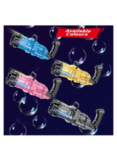 Little Story 8 Holes Bubble Machine Kids Gun- Blue  - Image 4