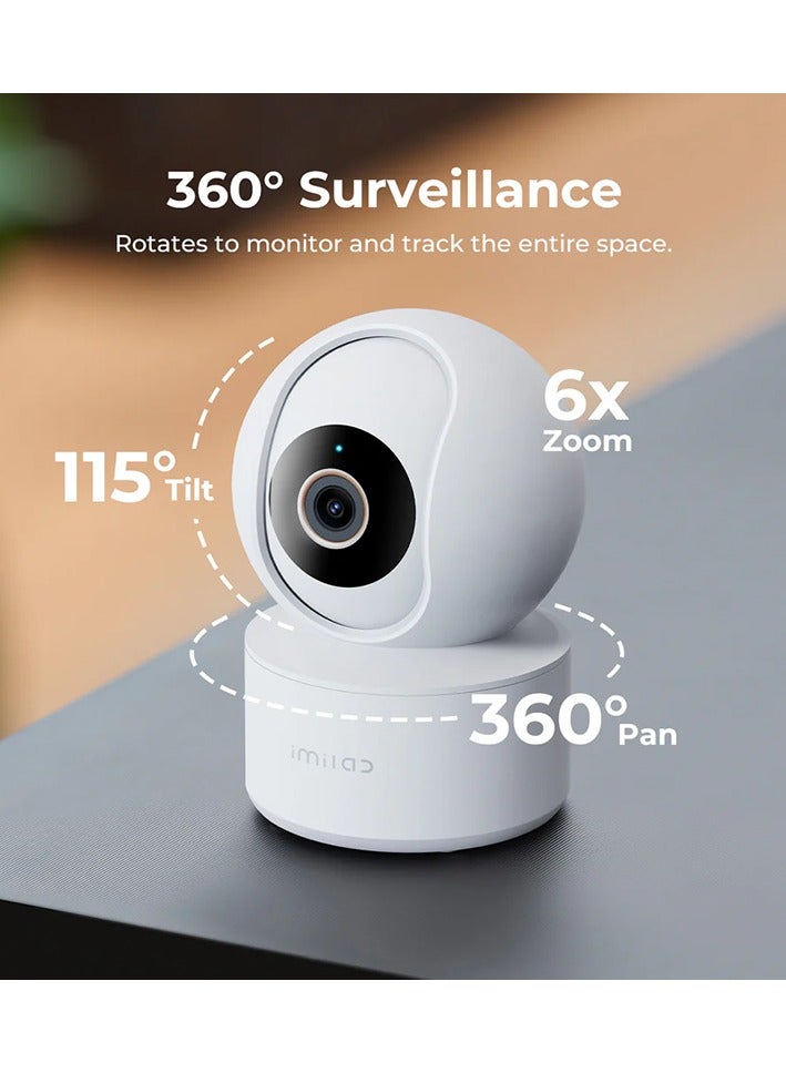 Imilab Smart Security Camera Indoor Plug-in Wi-Fi 3K C22 - White - Image 4
