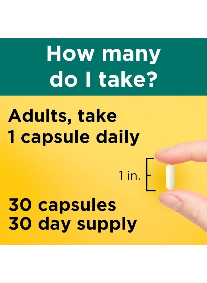 Nature Made - Nature Made Advanced Dual Action Probiotics 15 Billion CFU Per Serving, 30 Capsules - Image 1