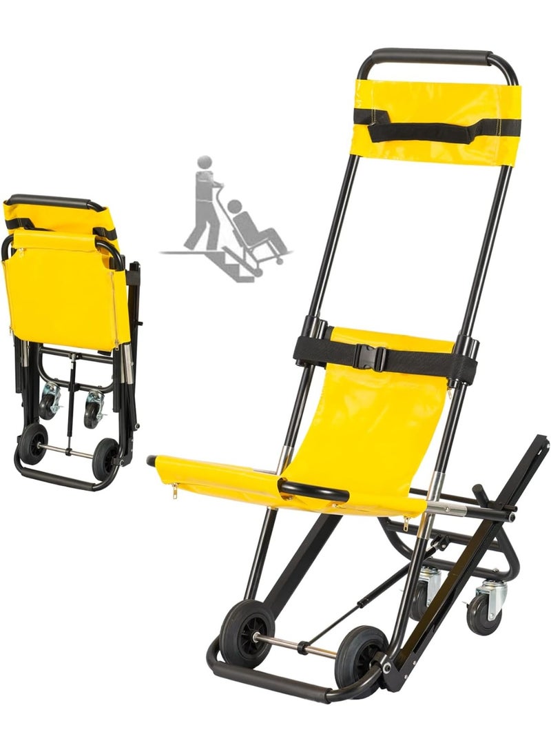 Stander Sturdy Emergency Stair Chair, Portable Folding Stair Chair for Daily Transfer Single Person, can be Operated by one Person to Assist Moving Elderly with stands 160kg - Image 1