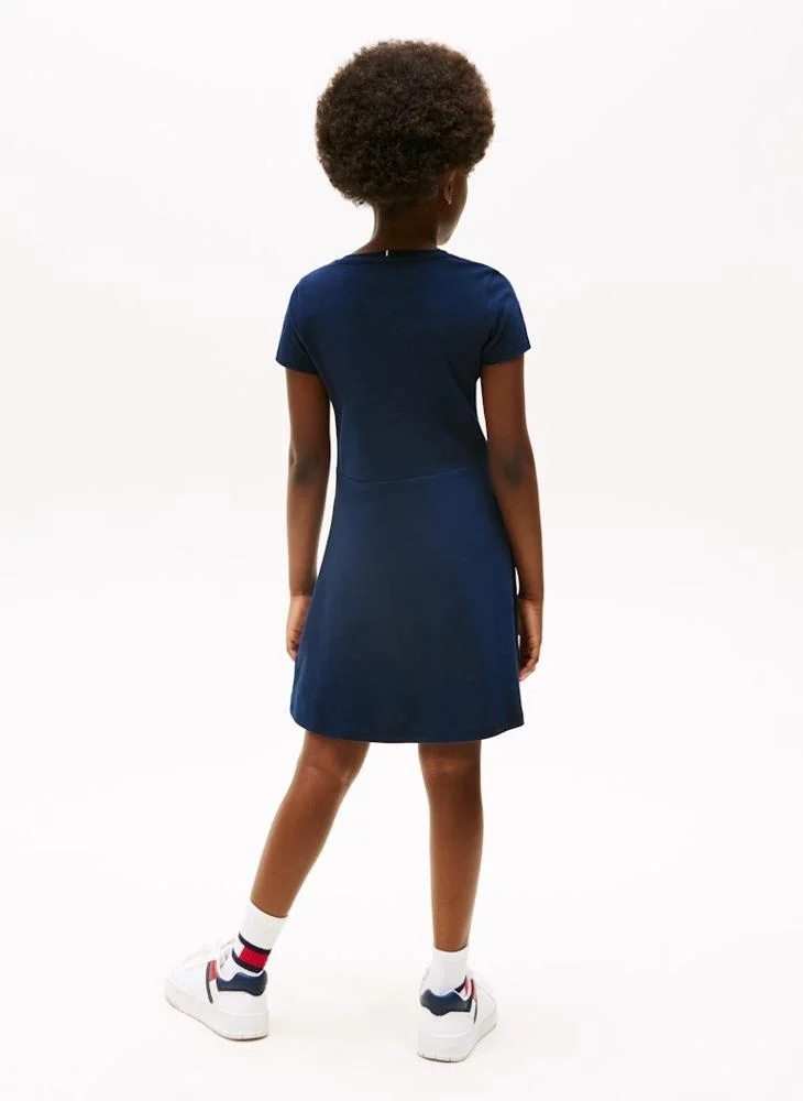 TOMMY HILFIGER Kids Essential Skater Dress