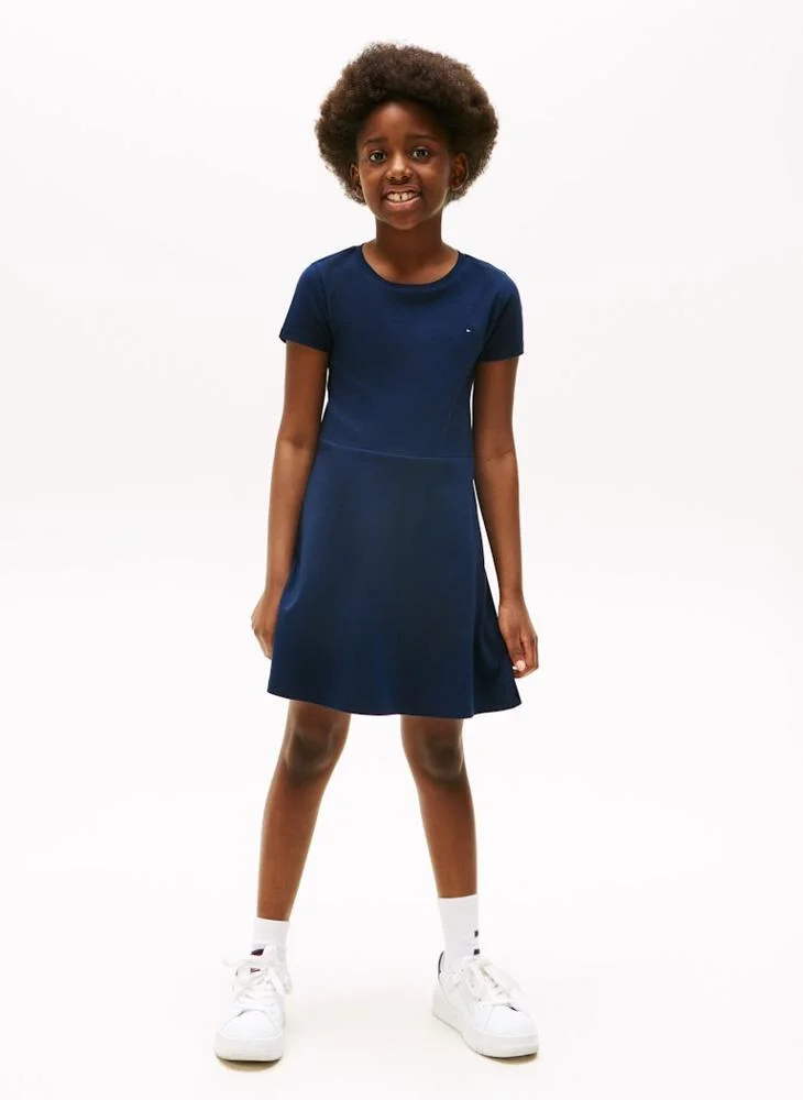 TOMMY HILFIGER Kids Essential Skater Dress