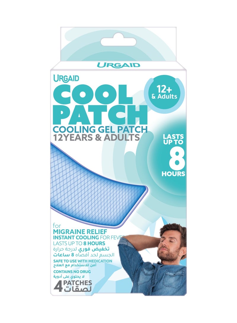 Urgaid Coolpatch, 12+ Years, 4 Patches