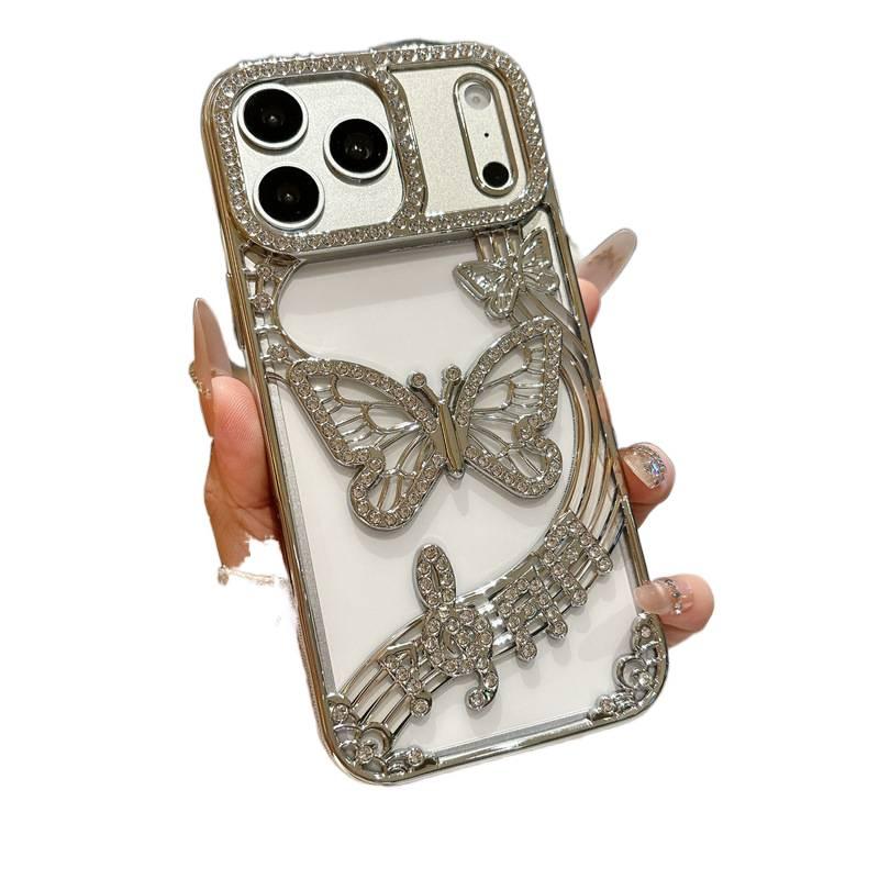 Protective Case, Silver, Drop Protection, Full Coverage, Shockproof Cover for iPhone 16 / 16 Plus / 16 Pro / 16 Pro Max - Layan Lure - Image 3