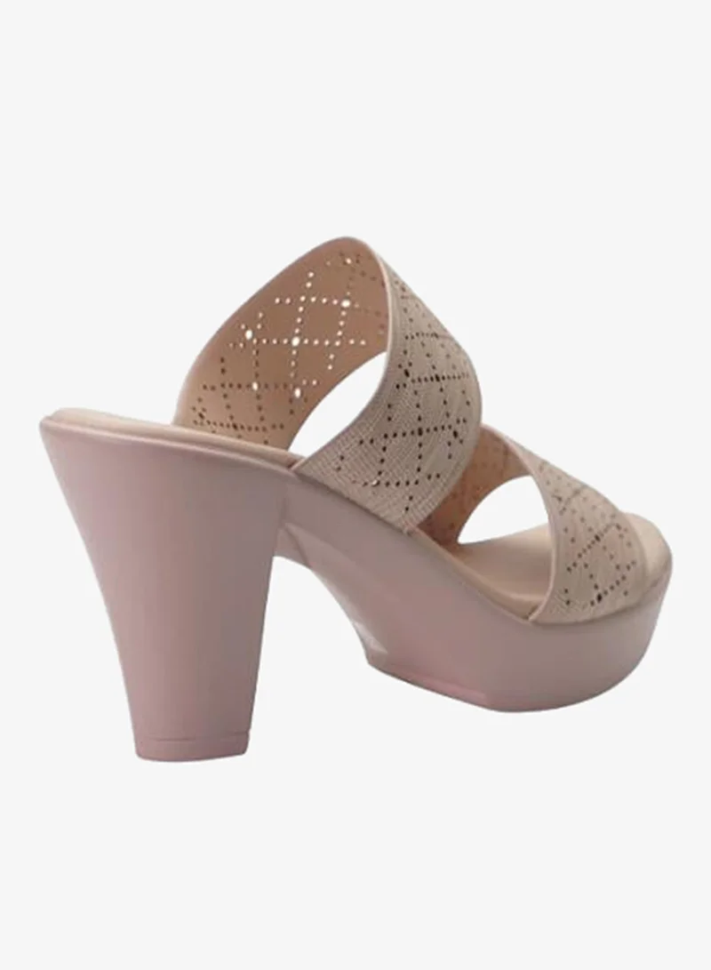 Michelle Morgan Pink 092-3061 Michelle Morgan Ladies High Heel Sandals 514RC513 Pink for Women | Best Price UAE