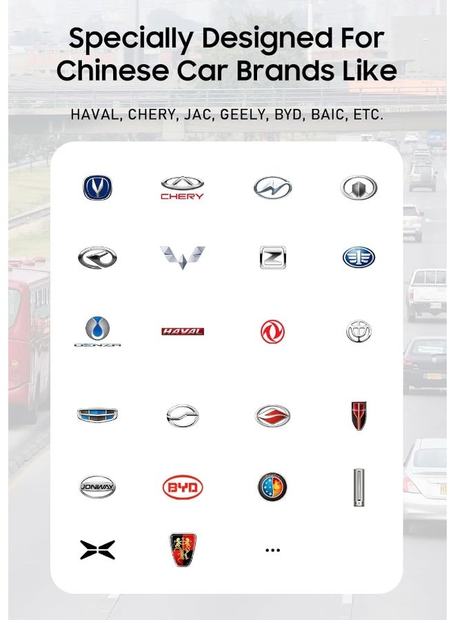 Vierex Carbitlink To Wireless CarPlay & Android Auto Adapter for Chinese Cars with Phone Link/Easy Connect – Supports Jetour, Chery, Geely, Bestune, Hongqi, JAC, Emgrand and More - Image 4