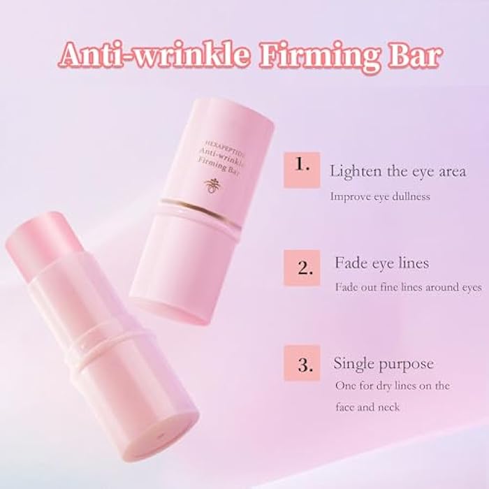 gcdat Wrinkle Bounce Multi Balm Stick Korean, All-In-One Wrinkle Bounce Moisturizing Cream, Hydrating Collagen Moisturizer Face Balm Stick, Compact Moisturizer for Anti-Aging and Watery Glow Skin Care - Image 5