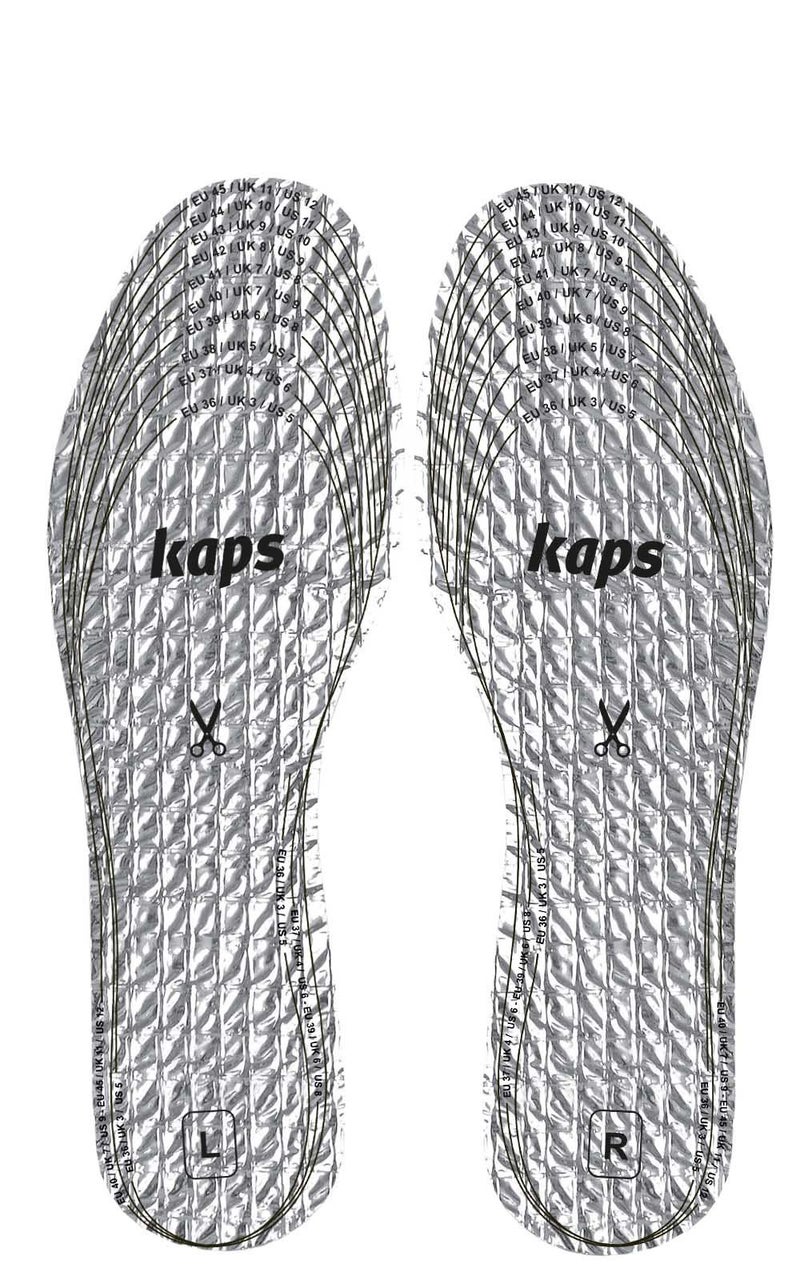 Kaps Alu Super - Thermal and Insulating Triple Layer Shoe Insoles for Winter - Made in Europe - Cut to Size - Image 3