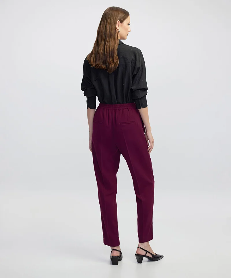 Ipekyol  Elastic Waist Carrot Trousers for Women | Best Price UAE
